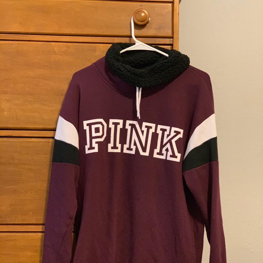 Pink maroon sweater